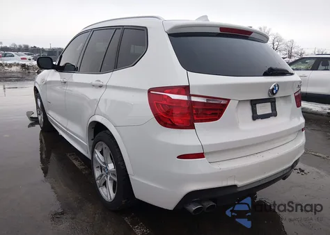 2014 BMW X3 xDrive35I из США, поврежденный, VIN 5UXWX7C59EL983898